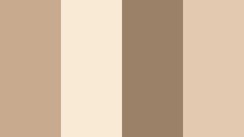 sunbleached market stalls sand dune color palette with hex codes