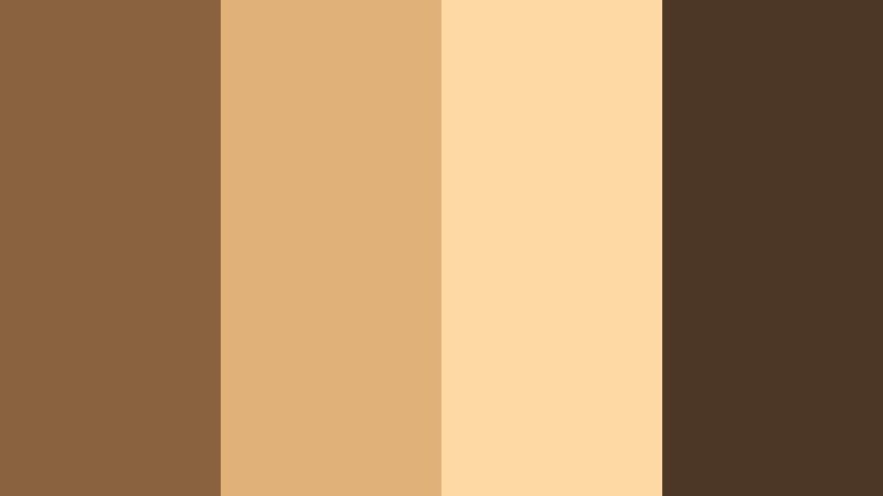 sunlit celluloid glow film grain brown color palette with hex codes