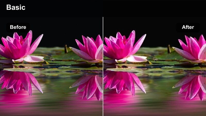 Group of friends in summer outfits walking across a bright city plaza with warm polished tones.