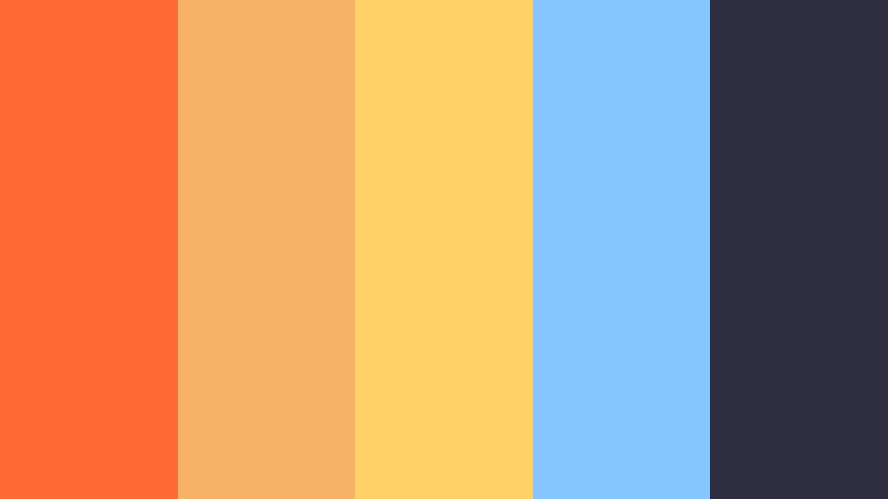 sunrise manga splash anime color color palette with hex codes