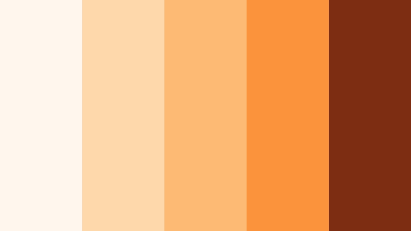 sunrise trail journal travel video color color palette with hex codes