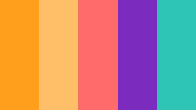 sunset feed flash shorts color palette color palette with hex codes