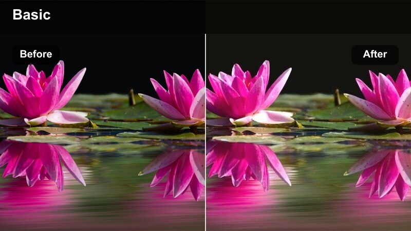 Couple walking at golden hour with warm cinematic glow