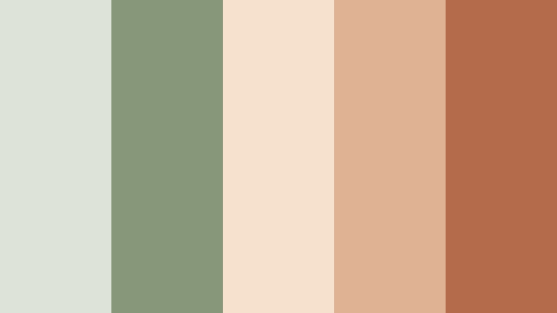 sunset terrace cafe date sage green and beige cafe color color palette with hex codes