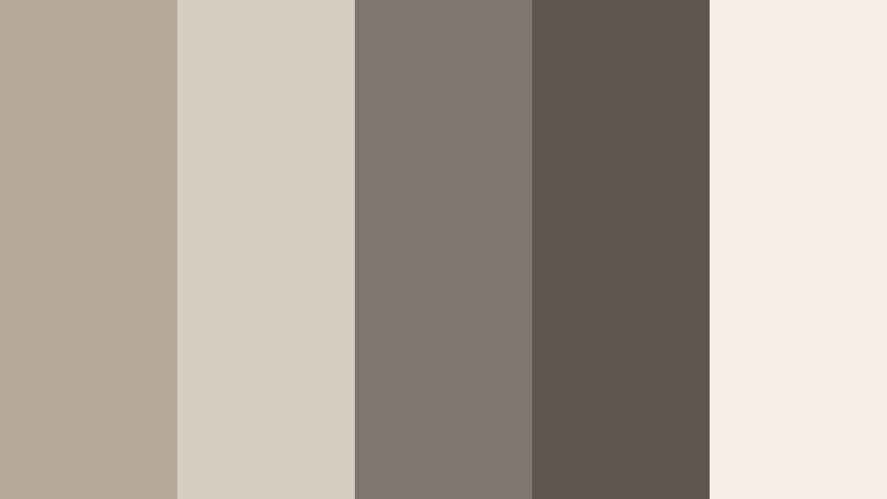 taupe minimal earth tone color color palette with hex codes