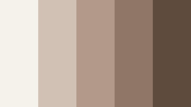 taupe monochrome edit aged taupe color palette with hex codes