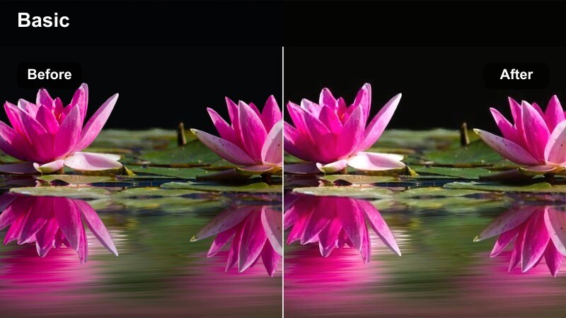 Person in the backseat of a car with blurred city lights outside the window at night.
