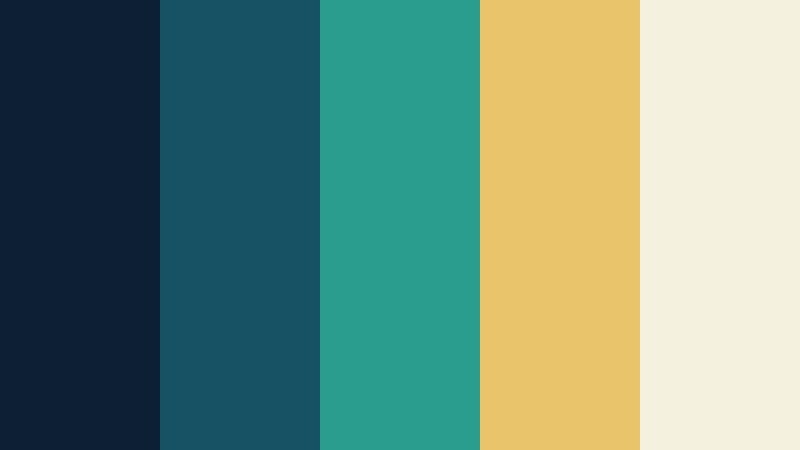 teal blueprint navy and teal cloud platform color color palette with hex codes