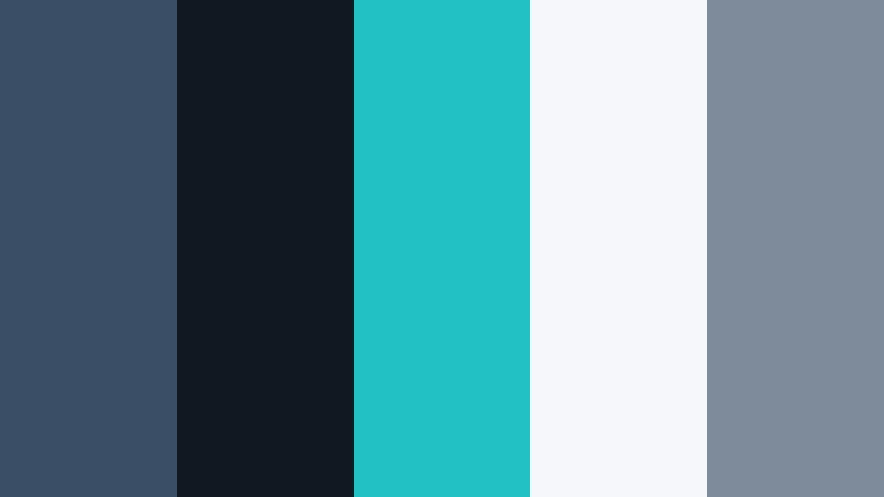 tech startup slate vintage denim color palette with hex codes