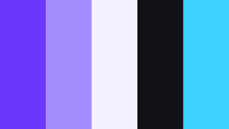 techno muse minimal pulse purple color palette with hex codes