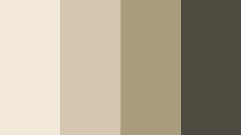 techno neutral glow warm beige color palette with hex codes