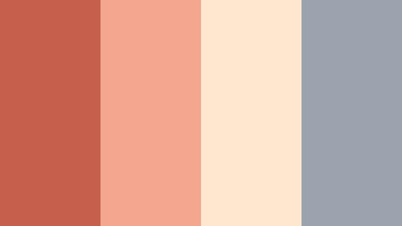 terracotta city balcony terracotta rose color palette with hex codes