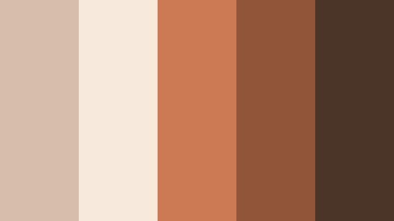 terracotta clay courtyard clay beige color palette with hex codes
