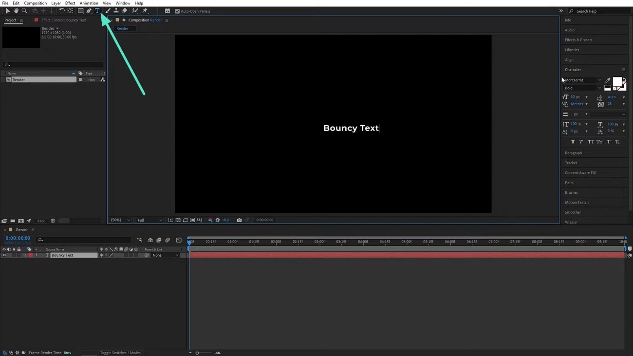 add text with text icon