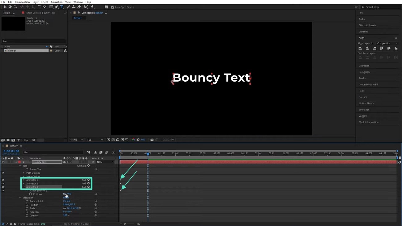 add multiple key frames