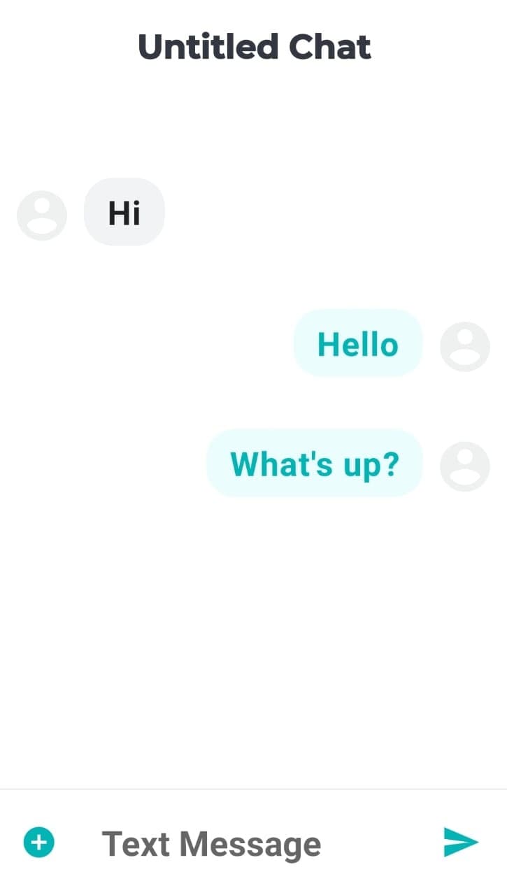 android fake chat app