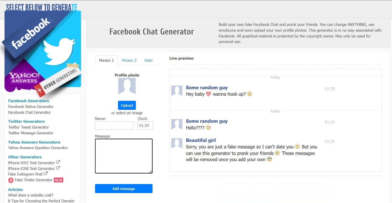 simitator text story generator