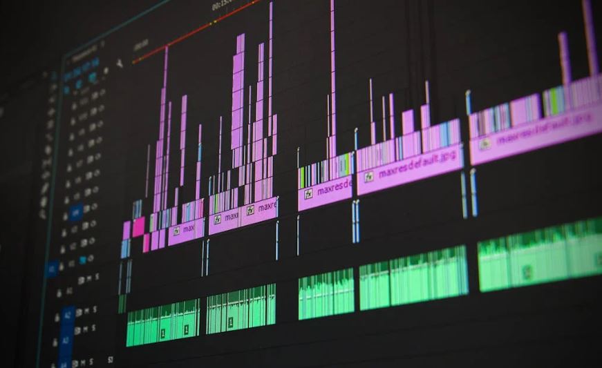 audio waveform