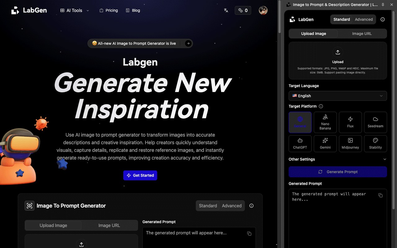 labgen ai image generator
