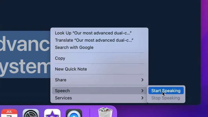 use text-to-speech within apps