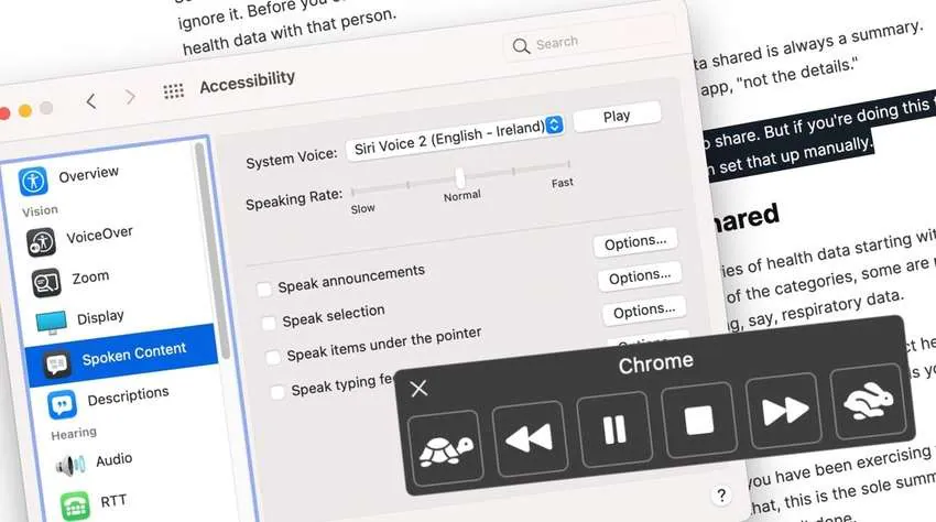 mac os text-to-speech