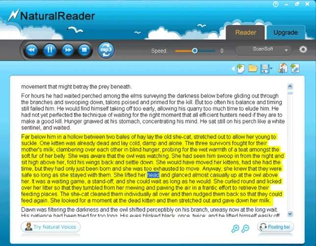 naturalreader free mp3 text to speech 