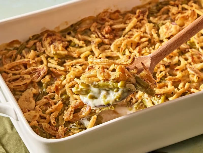 green bean casserole thanksgiving side