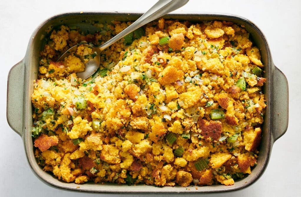 cornbread stuffing thanksgiving side recipe