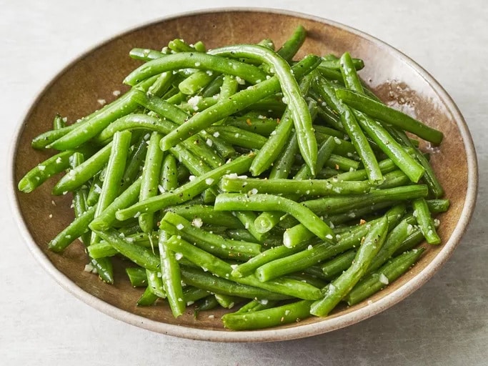garlic butter green beans thanksgiving side