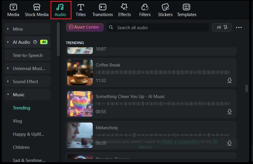 add background music to thanksgiving video