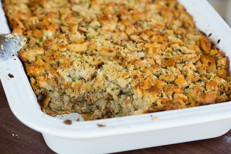 bread stuffing thanksgiving side dish recipe