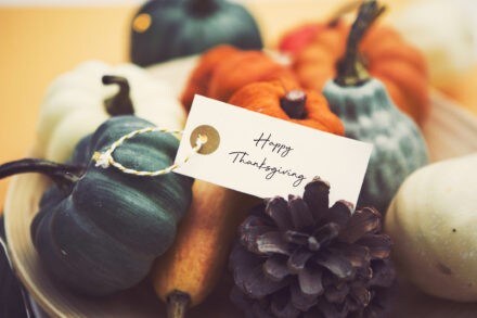 thanksgiving messages in financial services