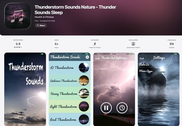 thunderstorm sounds nature as thunderstorm generator