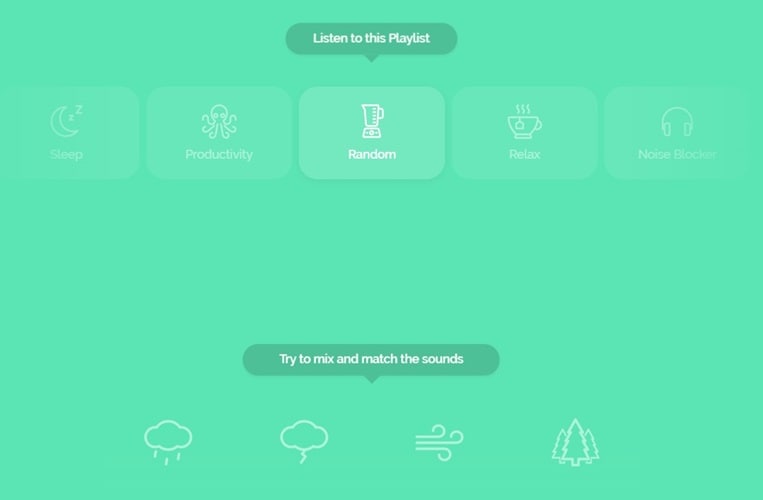 noisli as thunderstorm generator