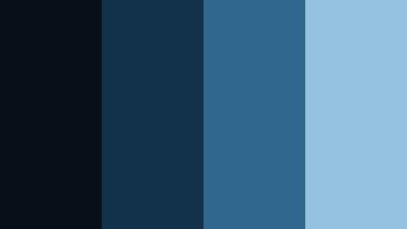 tidal glass edge frost blue color palette with hex codes
