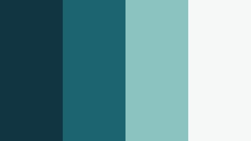 tidal glass minimal ocean drift color palette with hex codes