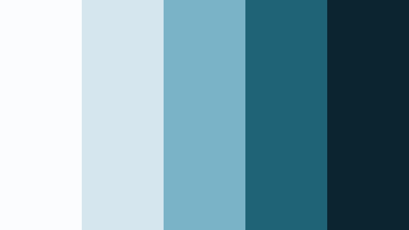 tidal ink contrast ocean breeze color palette with hex codes