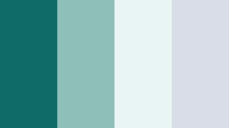 tidal whisper fade aquatic jade color palette with hex codes
