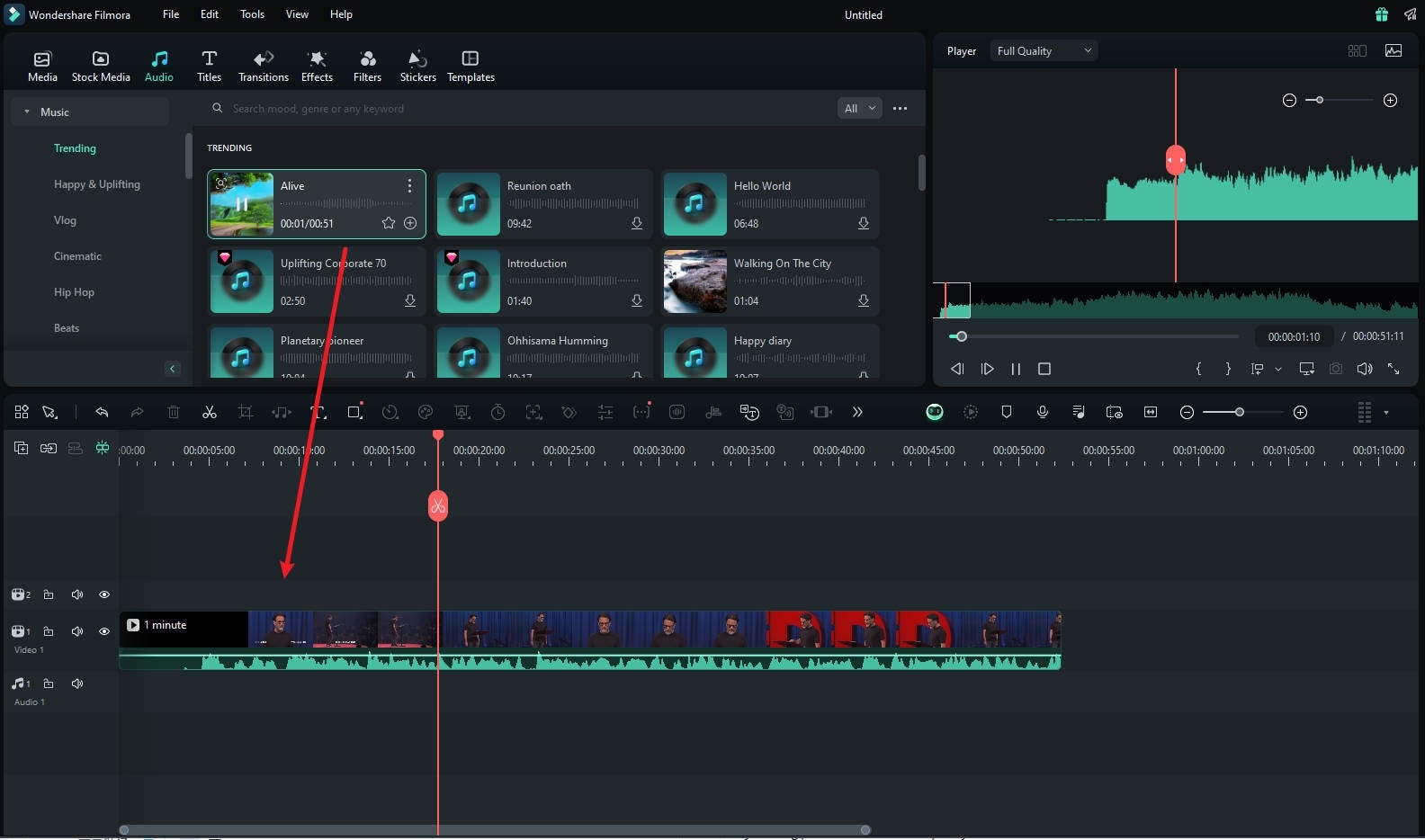 sync and edit your music