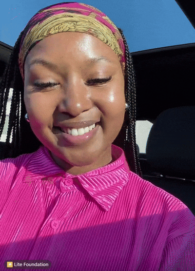 lite foundation effect