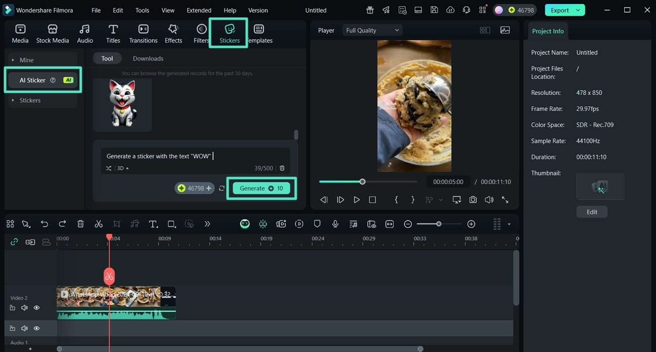 generate ai stickers