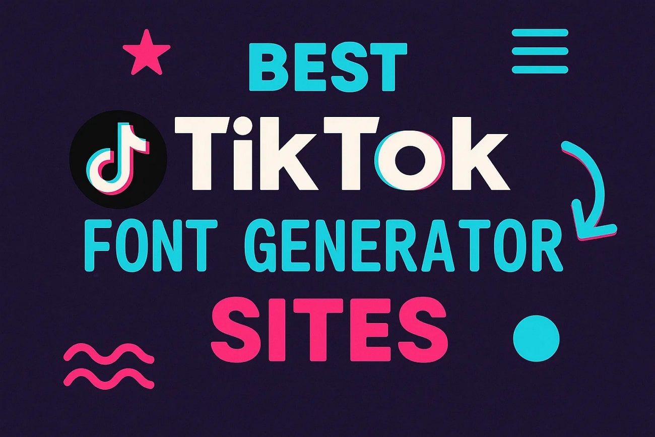 guide using tiktok font generators