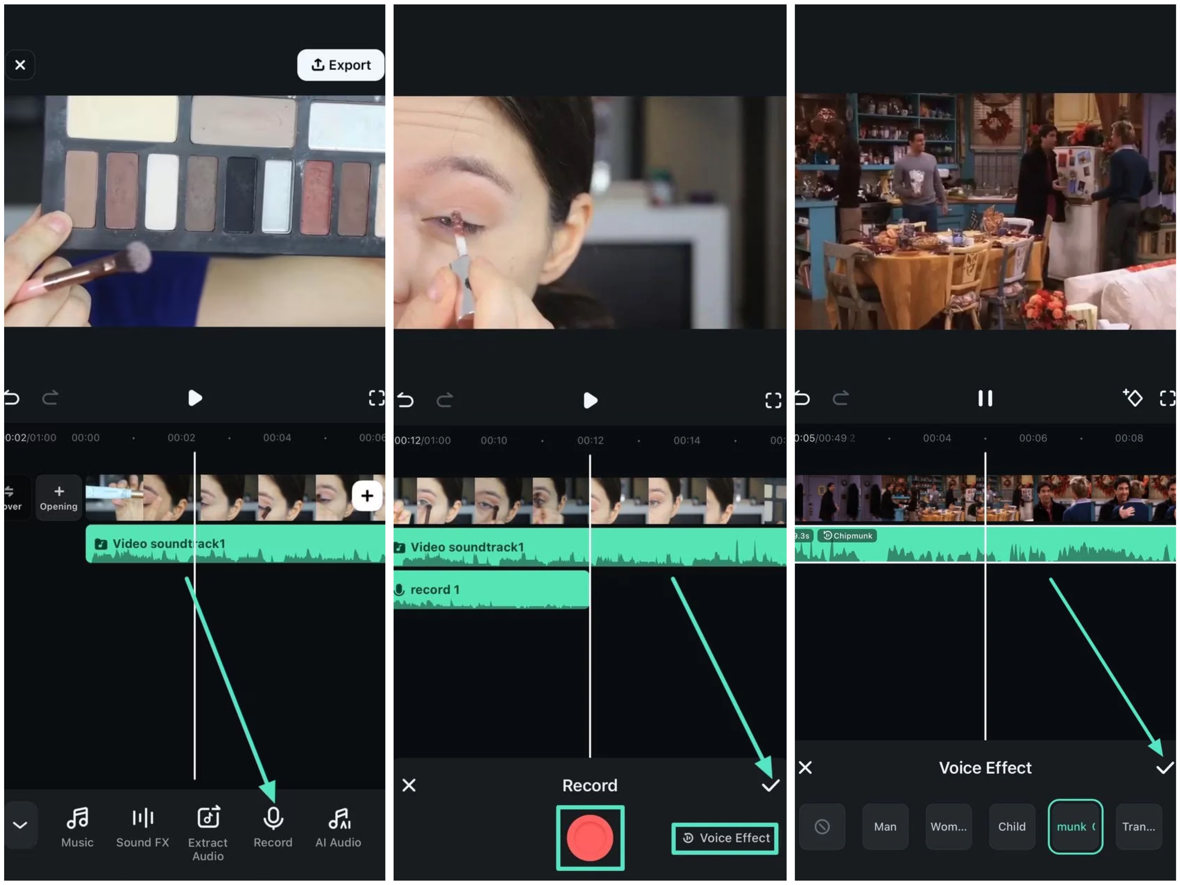 use filmora ai voiceover