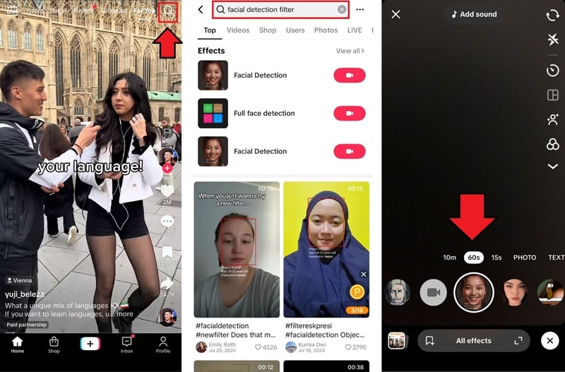 how to use tiktok ghost filter