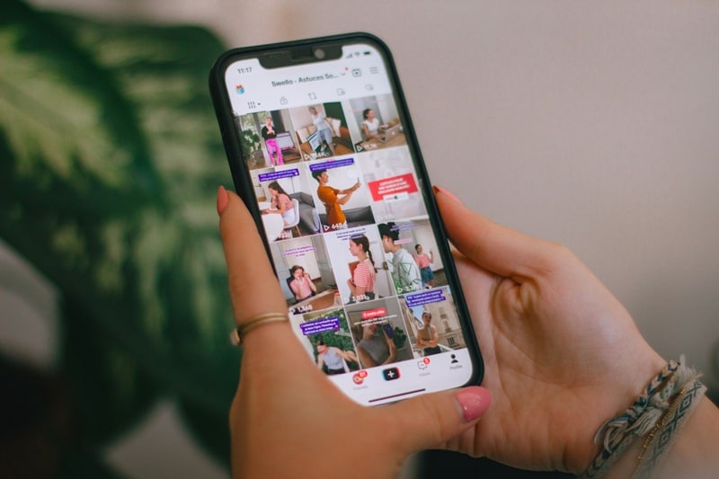tiktok video thumbnails