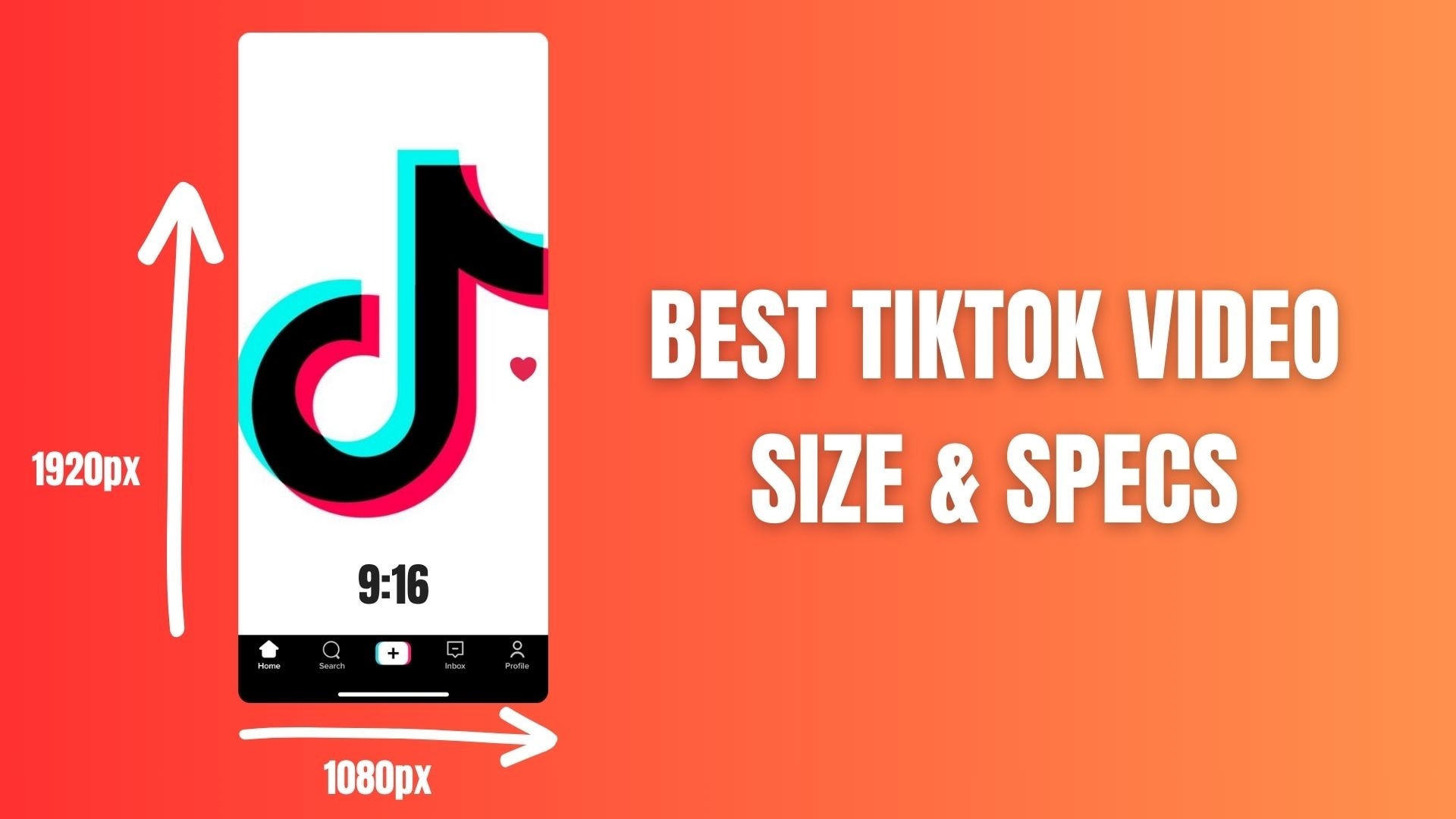 best tiktok video size and specs