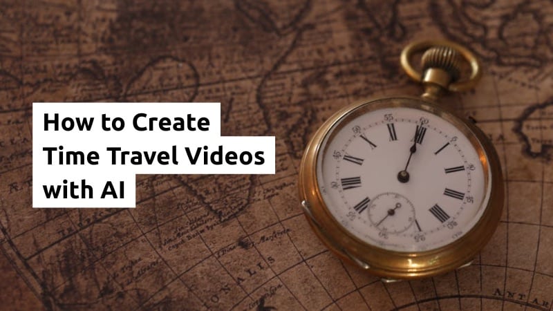 time travel youtube video with ai
