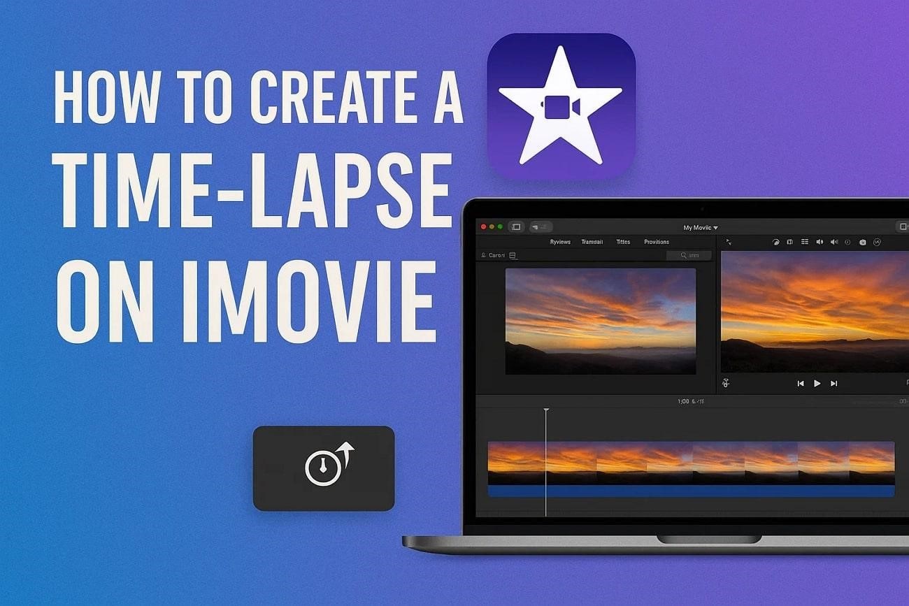 create time lapse imovie