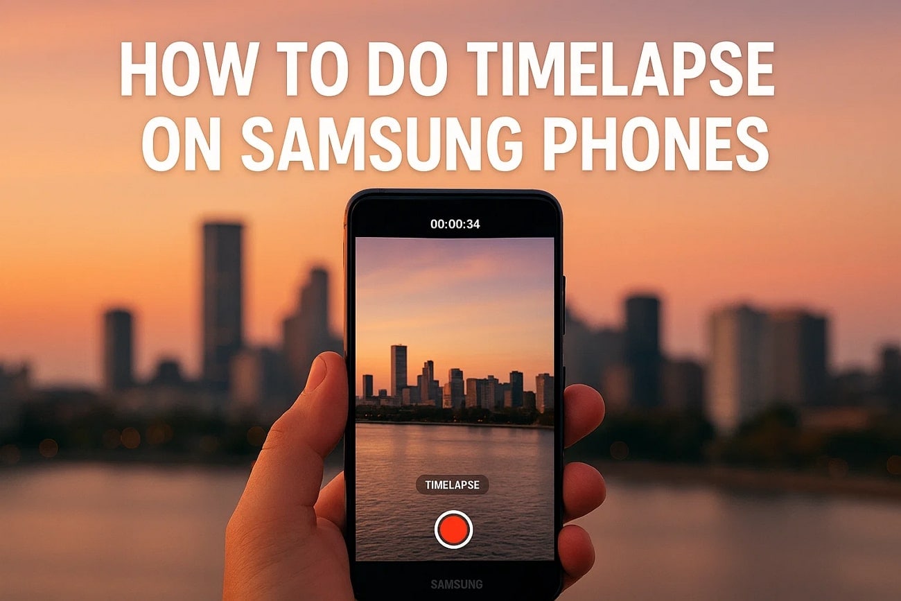 guide shooting timelapse Samsung