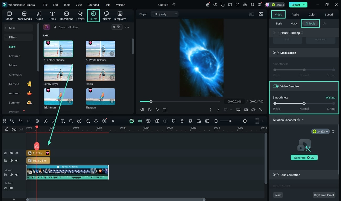 use filters on video hyperlapse samsung